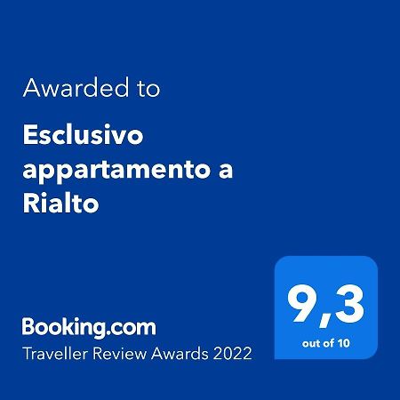 Esclusivo Appartamento A Rialto Venedig Exteriör bild
